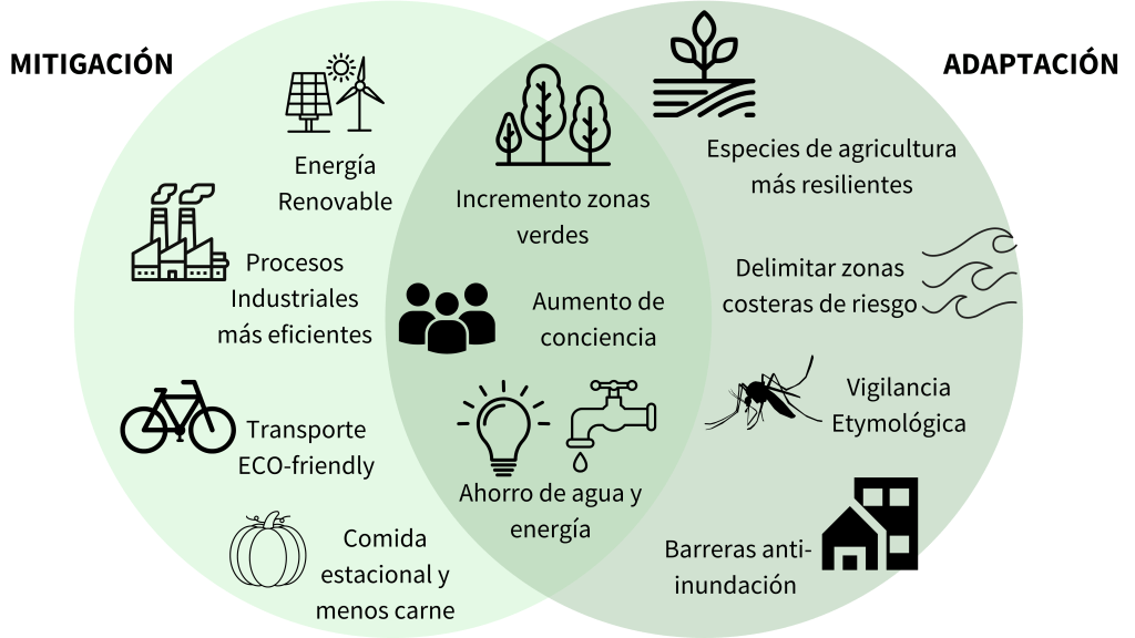 Mitigación y adaptación